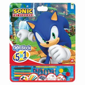 Sonic The Hedgehog Set Pentru Desen Giga Block 5 In 1 130627034