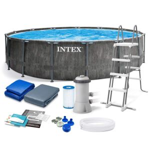 Keretes kerti medence 457 x 122 cm 12 az 1-ben INTEX 26742 130633084 - Intex