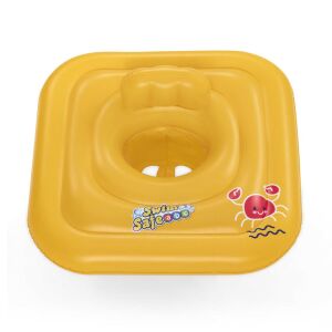 Bestway Swim Safe ABC Step A felfújható bébiülés rák mintával, felülnézet - Úszógumi