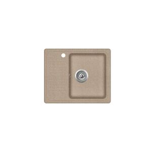 EVIDO Home 45S compact gránit mosogató, 575 x 460 mm, avena