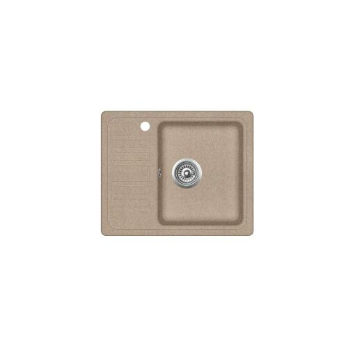 EVIDO Home 45S compact gránit mosogató, 575 x 460 mm, avena 130635441