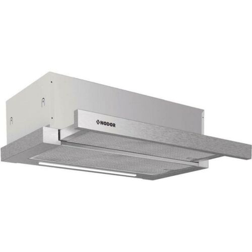 Nodor NorBreeze EXTENDER 33 60 GLASS IX teleszkópos páraelszívó INOX (csak a készlet erejéig)