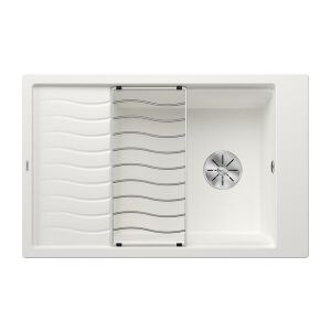 BLANCO ELON XL 6 S Silgranit mosogatótálca, fehér, excenter nélkül