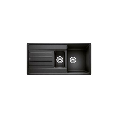 Felülnézet a BLANCO LEGRA 6 S Silgranit fekete mosogatótálcáról