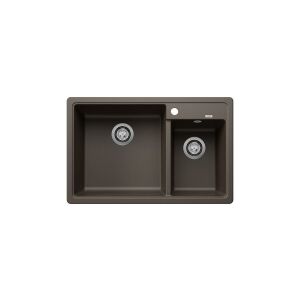 BLANCO LEGRA 8 Silgranit mosogatótálca, kávé színű, két medencés - Blanco