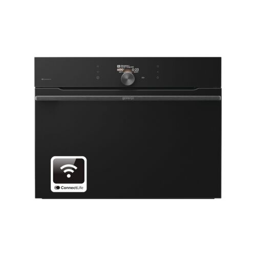 Gorenje BCM4058B Beépíthető sütő+mikró kombi, Wifi, kompakt máret 45 cm magas