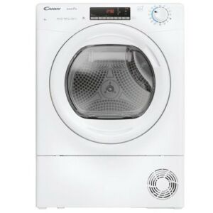 Candy CRO4 H7A2TE-S Narrow heat pump tumble dryer, 7 kg (46.5 cm)