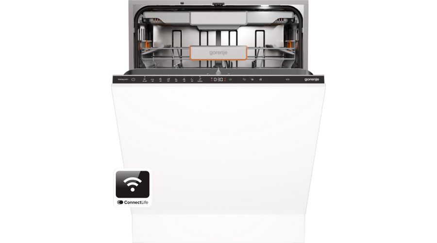 Gorenje GV643D90 Teljesen beépíthető mosogatógép, 16 teríték, 6 p...