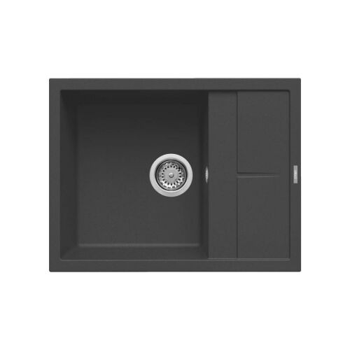 ELLECI Unico 125 Antracit Gránit Mosogatótálca