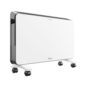 Tesla PC301WB elektromos konvektor kerekekkel, ferde nézet - Tesla