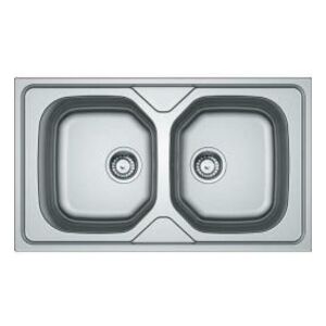 Operis STANDARD 2M Kétmedencés mosogató, Szín: Natúr inox