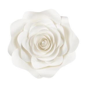 Papír virág háttér, light cream mix, 5 darab 130642866 - Ajándékötlet esküvőre