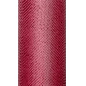 Dekoranyag, tüll, 30CM, 9M,  burgundi 130643105 - Textil méteráru