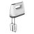 Aiwa hand mixer, white, 450W, electric whisk for baking