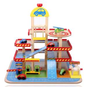 Wooden Toys Garázs színes 30338566