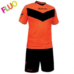 Givova Kit Vittoria mez szett fluo narancs-fekete XL 143592854 - Focimez