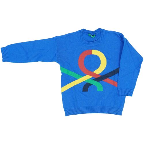 Benetton Fiú Pulóver (Méret: 92)