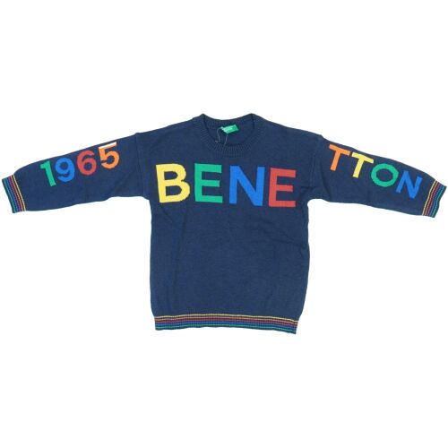 Benetton Fiú Pulóver (Méret: 92)