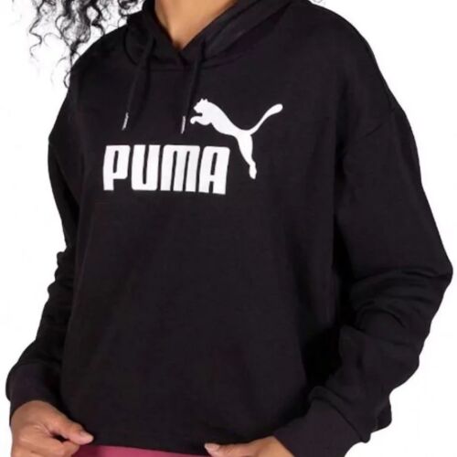 Puma ESS Cropped pamut pulóver női 586870 01 S 143599832