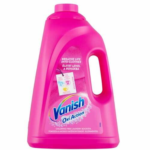 Vanish Oxi Action folyékony Folttisztító Pink 3l