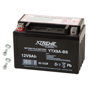 Xtreme YTX9A-BS 12V 9Ah Motorkerékpár akkumulátor - Akkumulátor