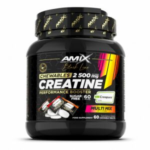 Amix Nutrition - Black Line Creatine Creapure 2500mg Chewable Tabs Zero Sugar 60 tab 130656551 - Amix Nutrition