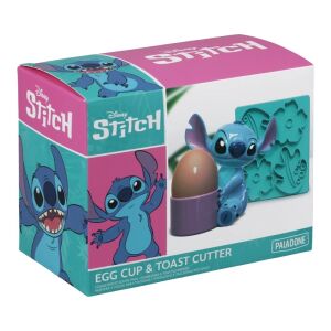Paladone Egg Cup, Disney: Stitch, Official, Tojástartó és pirítós serpenyő szett 130657381 - Paladone