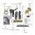 Kit supravietuire multifunctional, Salbaticie, dotat cu 13 unelte, design portabil usor de depozitat 130665497