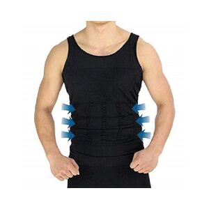 SIKS® karcsúsító férfi pulóver, fekete, L-es méret 136257523 - Férfi trikó