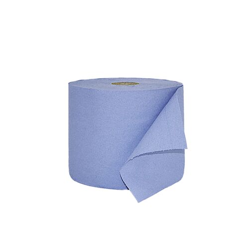 Индустриална ролка хартия 34 x 22 см, Mega Blue 3 500, 3-слойна, 170 м