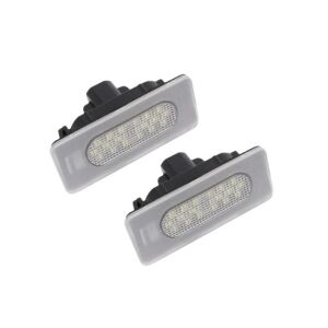 Set lumini LED pentru plăcuța de înmatriculare Toyota Corolla 2019-2024 - Vedere unghiulară - Lumini auto