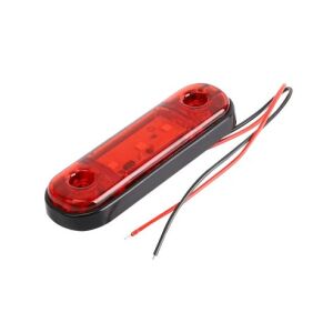 Lampă de semnalizare LED roșie durabilă pentru remorci și camioane, 12-24V - Lumini auto