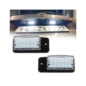 Lumini LED plăcuță de înmatriculare Nissan X-Trail în uz - Lumini auto