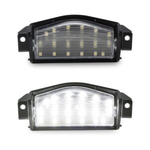 Set lumini LED plăcuță de înmatriculare Mazda 2, Mazda 3 - Vedere frontală - Lumini auto