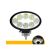 LED-Auto-Offroad-Projektor oval 24 W/12 V-24 V, 1800 Lumen, Flutlichtstrahl 90 Grad 130666543