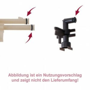 Tömítés / O-gyűrű az átmeneti darabhoz és az elosztóbetéthez 130666991 - Takarítógép kiegészítő