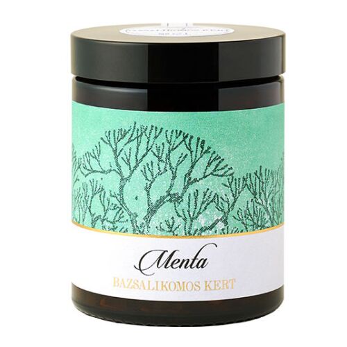 Menta tea 30g üvegben a Bazsalikomos Kert-től - Gyógytea