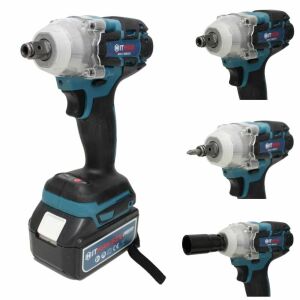 Hitman akkus ütvecsavarozó többféle dugókulcs adapterrel - HITMAN