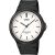 Casio MW-240-7E férfi kvarc karóra 44 mm, WR50, fehér számlap, fekete szíj 130671484