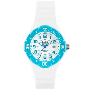 Casio LRW-200H-2BV gyerek karóra, fehér szíj, WR100, kvarc, 33 mm 130671510 - Casio