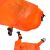 Orangefarbene Schwimmboje mit 20 l Trockenfach und Pfeife 130671528