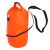 Orangefarbene Schwimmboje mit 20 l Trockenfach und Pfeife 130671528