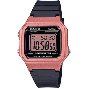 Casio W-217HM-5A uniszex digitális karóra, fekete-rózsaszín, WR50 130671987 - Casio