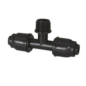 LPE T-idom 16mm x 3/4" x 16mm KM kúpos IT - Külső menetes 130673469 - KPE idom