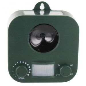 Garden Protector Solar Ultrahangos napelemes riasztó nyest, kutya, róka, macska ellen 75 m2 130678178 - Weitech