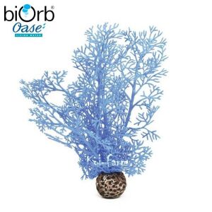 Legyezőkorall dekoráció – kék – 20 cm – biOrb 130682037 - Hal- & Hüllőtartás