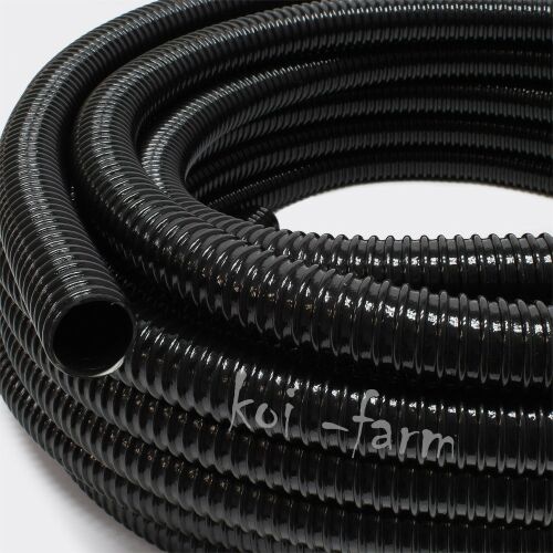 Koi-Farm 50 mm fekete spiráltömlő, 20 méteres tekercs - Ipari tömlő