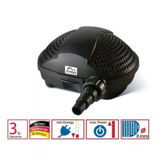 Pontec PondoMax Eco 5000 tó szivattyú, energiatakarékos, 5000 liter/óra, 60 watt, 3 év garancia - Pontec