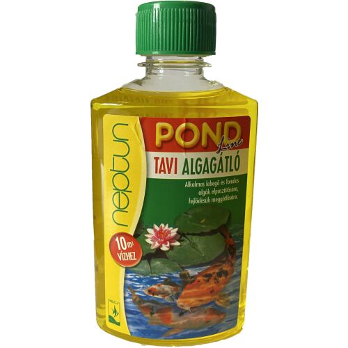 Pond Line Tavi Algagátló 250 ml - 10 m³ Vízhez, tó algagátló, tókezelés, tóápolás, tóvíz kezelés - Kerti tó vízkezelő