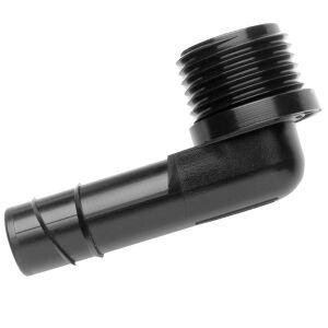 Hunter szórófejbekötő könyök HSBE 16mm x 1/2" fekete 130684452 - Hunter